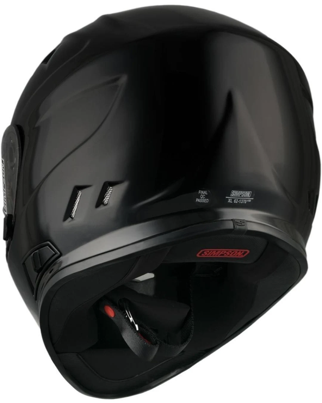 Каска SIMPSON VENOM SOLID GLOSS BLACK