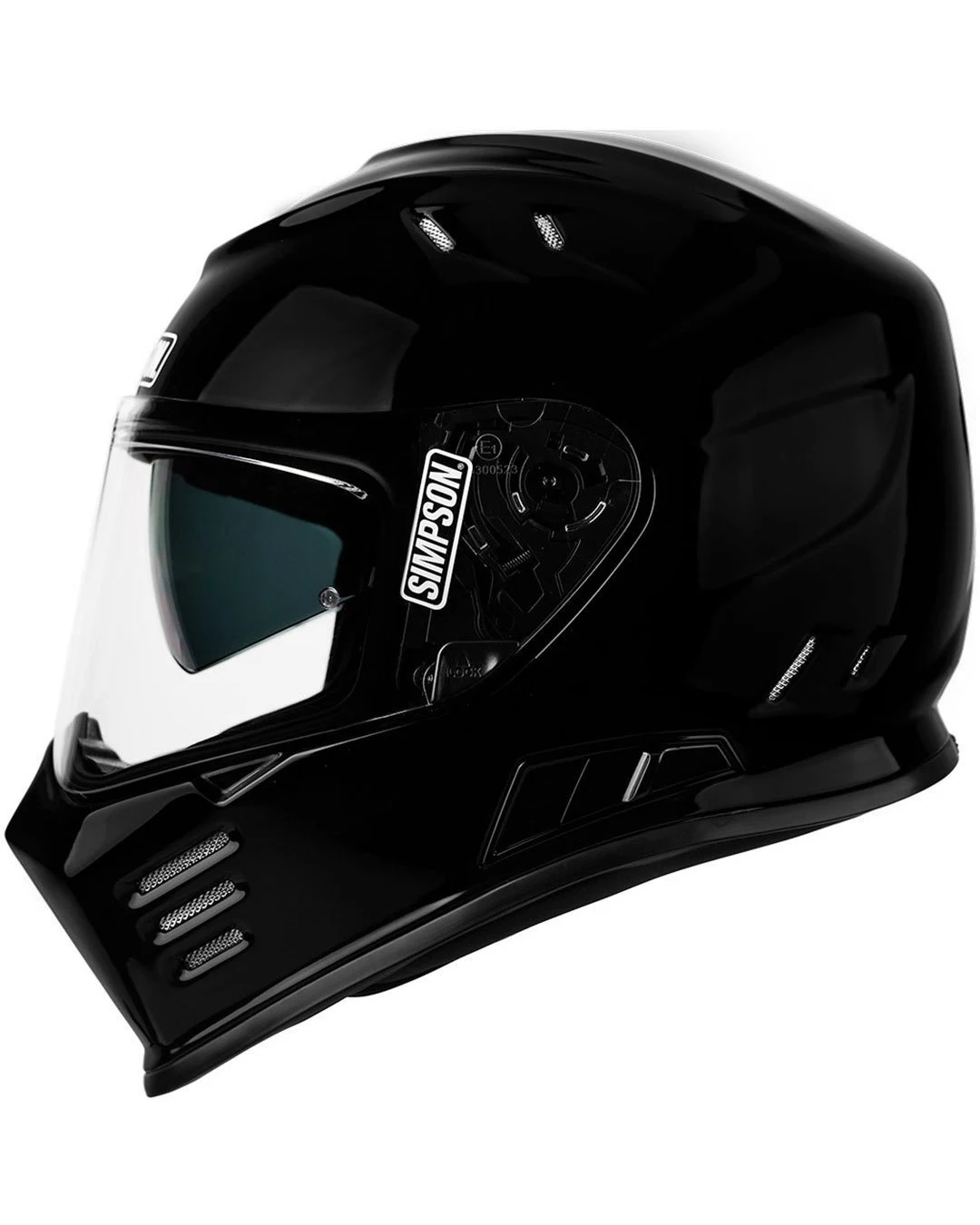 Каска SIMPSON VENOM SOLID GLOSS BLACK
