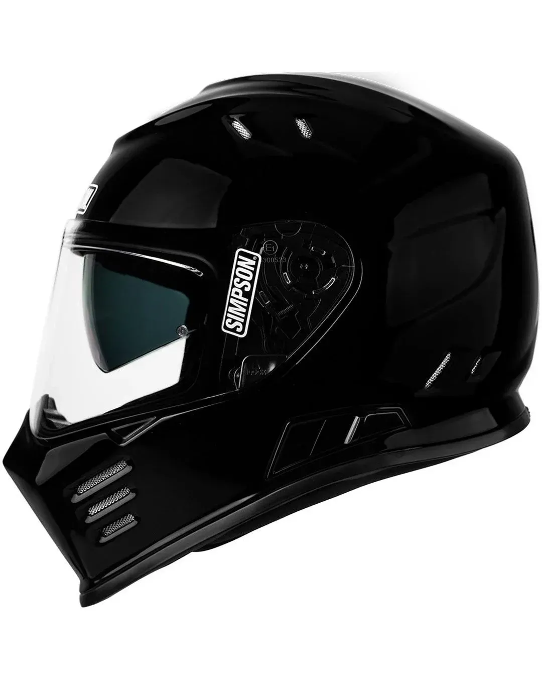 Каска SIMPSON VENOM SOLID GLOSS BLACK