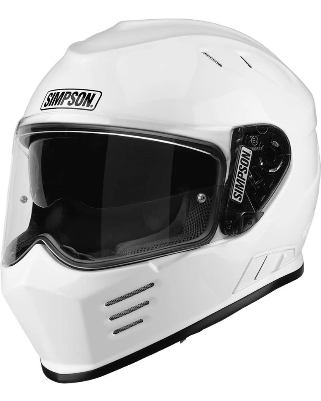Каска SIMPSON VENOM SOLID GLOSS WHITE