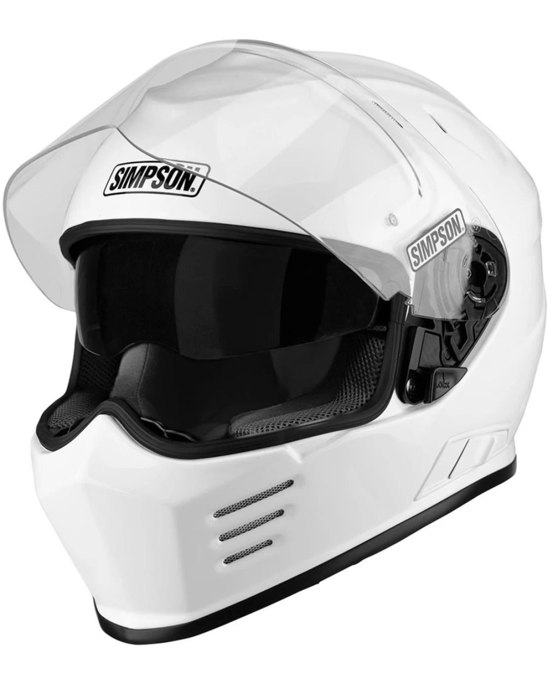 Каска SIMPSON VENOM SOLID GLOSS WHITE