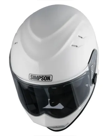 Каска SIMPSON VENOM SOLID GLOSS WHITE
