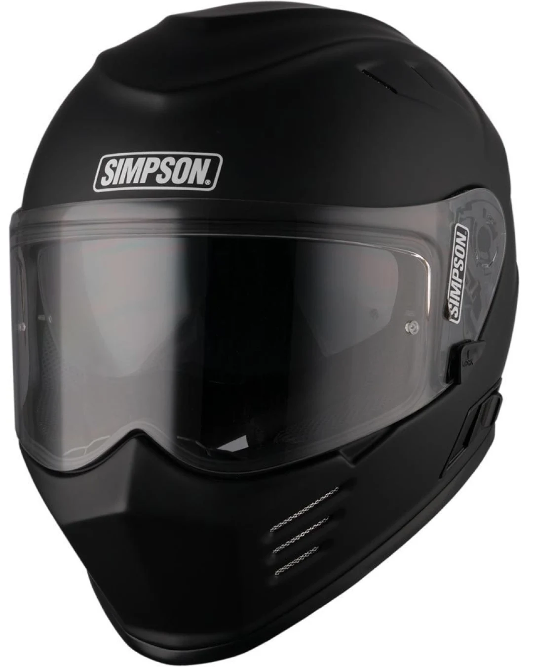 Каска SIMPSON VENOM SOLID МАТТ BLACK