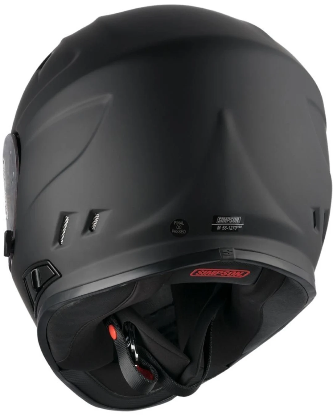 Каска SIMPSON VENOM SOLID МАТТ BLACK