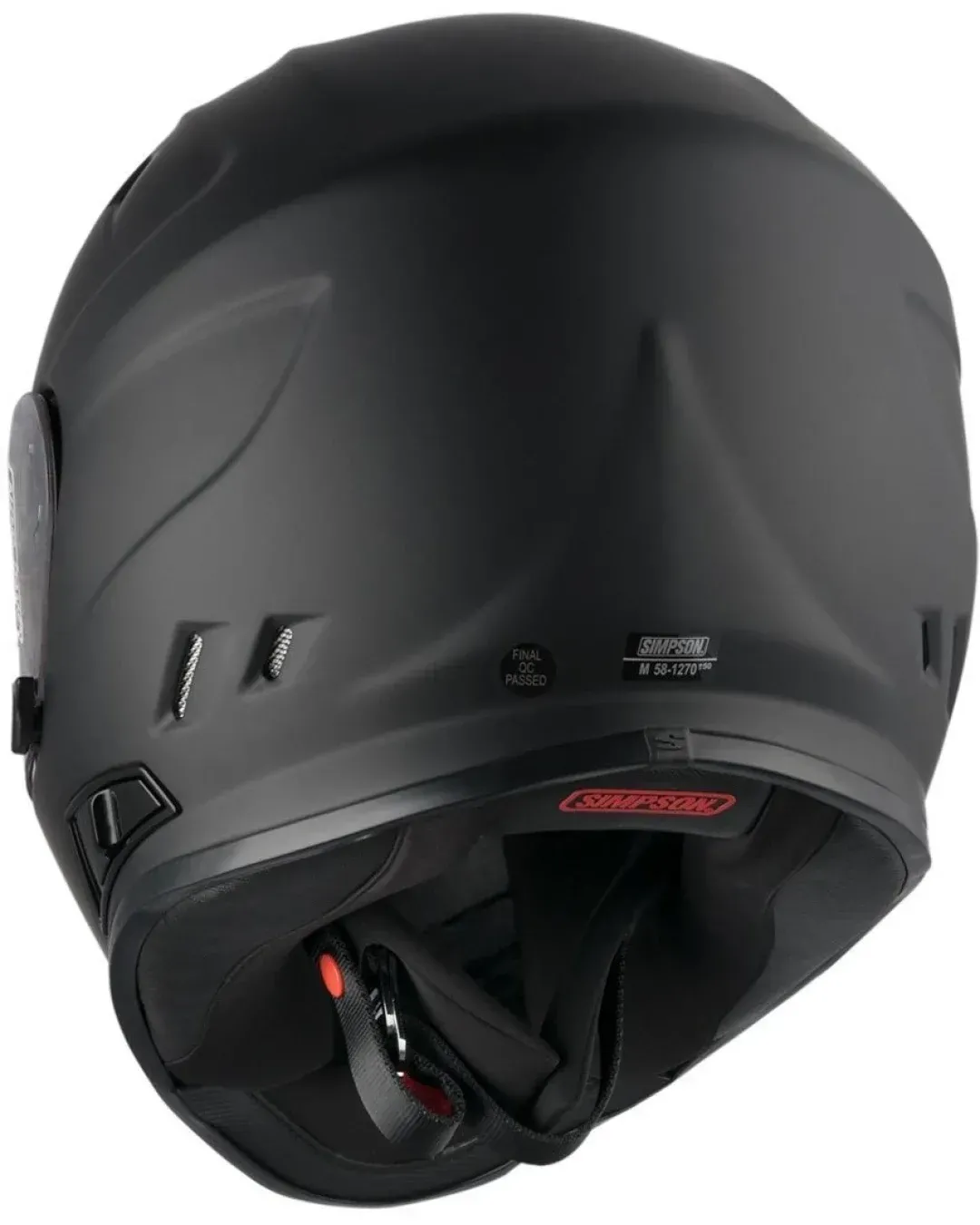 Каска SIMPSON VENOM SOLID МАТТ BLACK