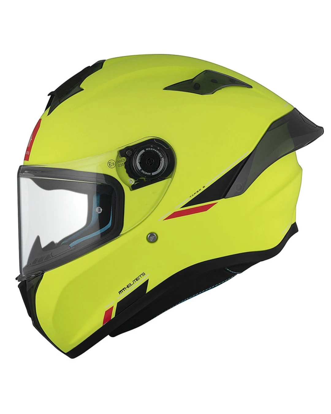 Каска TARGO S SOLID A3 MATT FLUO YELLOW