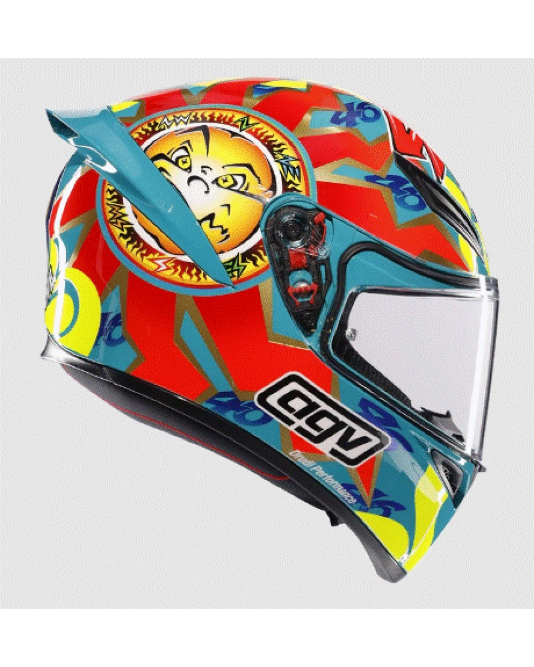 Каска за мотор AGV K1 S ROSSI MUGELLO 1999