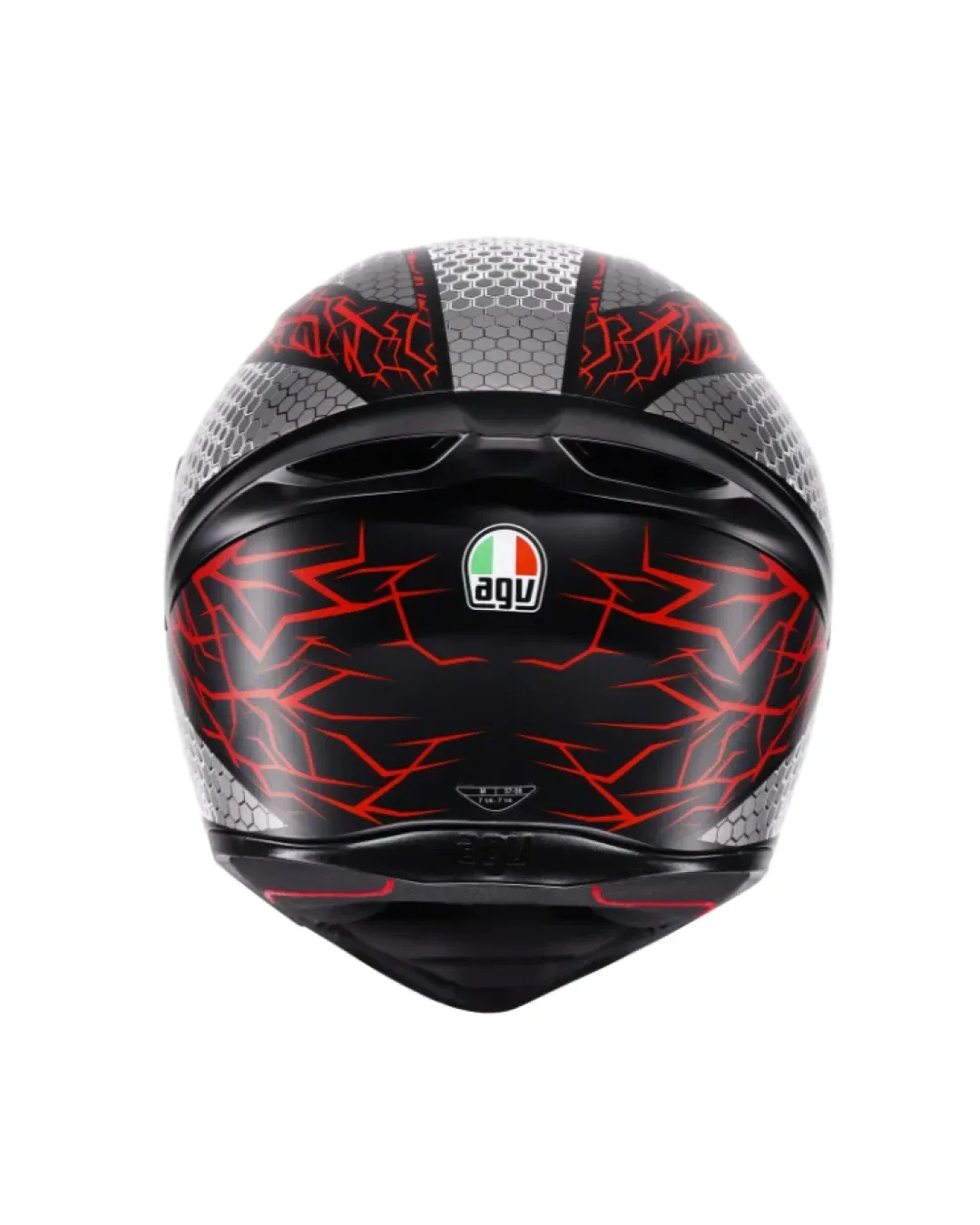 Каска за мотор AGV K1 S SPEEDARMOR MATT BLACK/GREY/RED