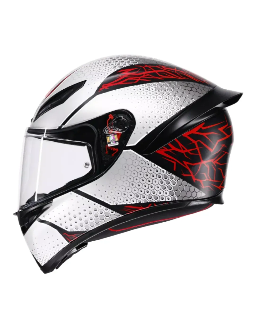 Каска за мотор AGV K1 S SPEEDARMOR MATT BLACK/GREY/RED