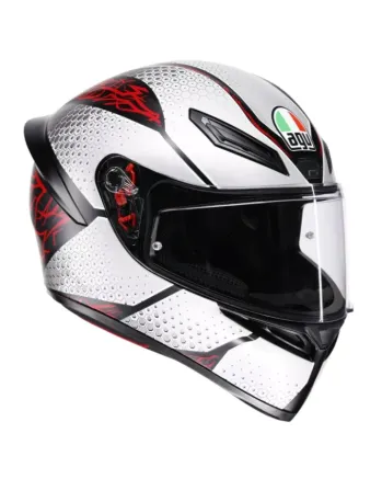 Каска за мотор AGV K1 S SPEEDARMOR MATT BLACK/GREY/RED