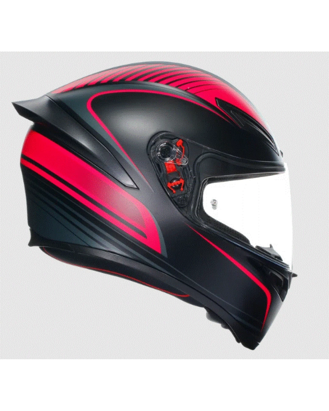 Каска за мотор AGV K1S ECE 22-06 WARMUP BLACK/PINK