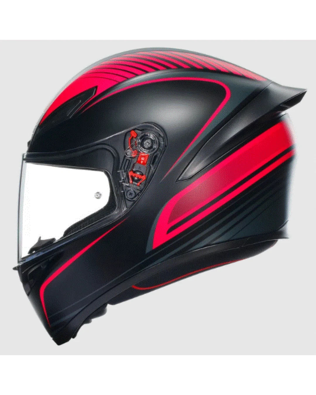 Каска за мотор AGV K1S ECE 22-06 WARMUP BLACK/PINK