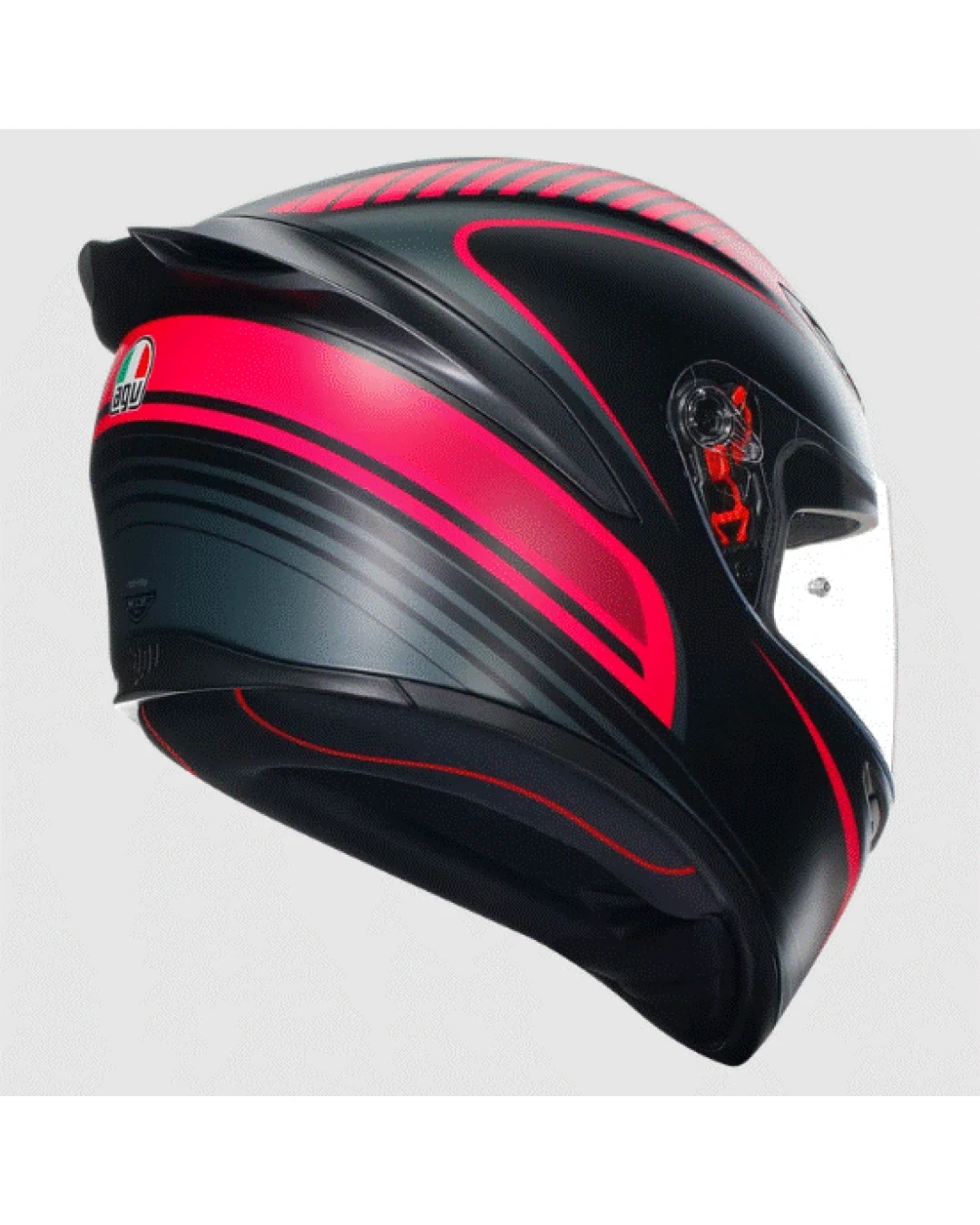Каска за мотор AGV K1S ECE 22-06 WARMUP BLACK/PINK
