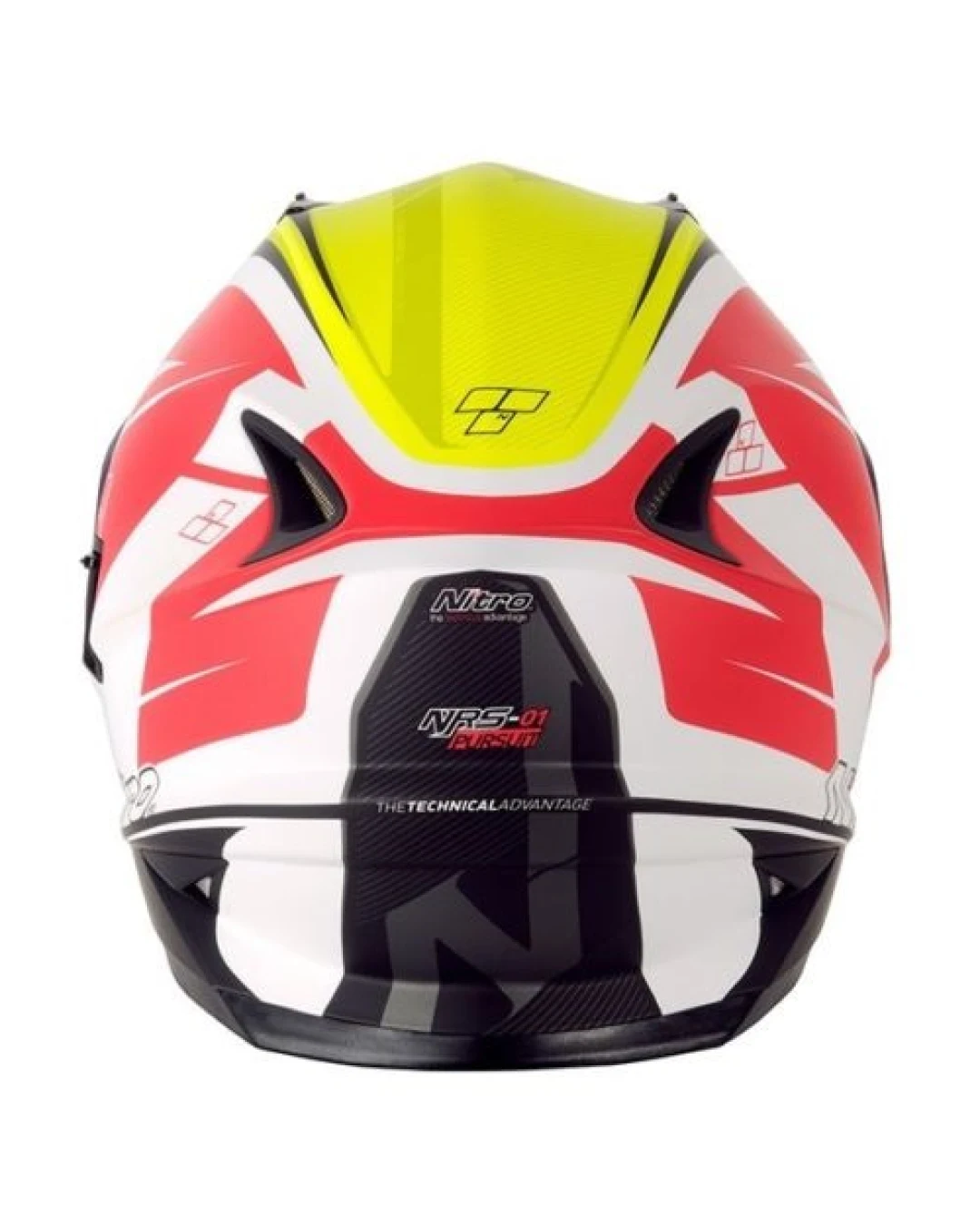 Каска за мотор NITRO NRS-01 PURSUIT WHT/SYEL/RED