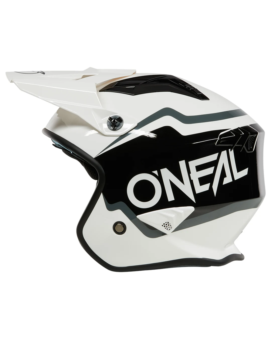 Каска за мотор O'NEAL VOLT CORP WHITE/BLACK V.25