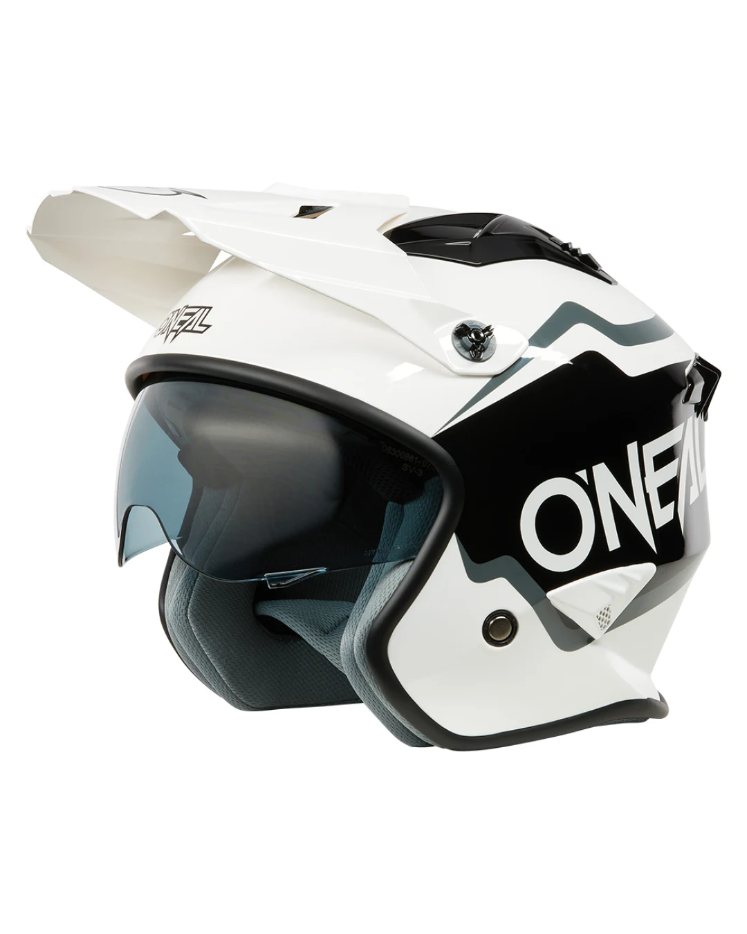 Каска за мотор O'NEAL VOLT CORP WHITE/BLACK V.25