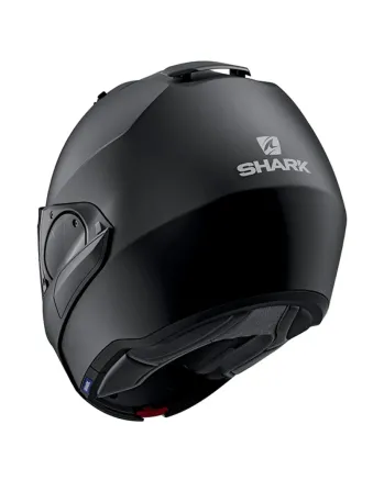 Каска за мотор SHARK EVO-ES BLANK BLACK MAT