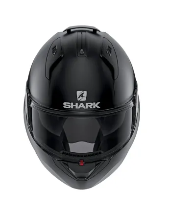 Каска за мотор SHARK EVO-ES BLANK BLACK MAT