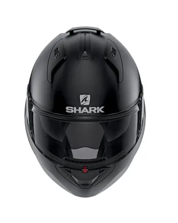Каска за мотор SHARK EVO-ES BLANK BLACK MAT