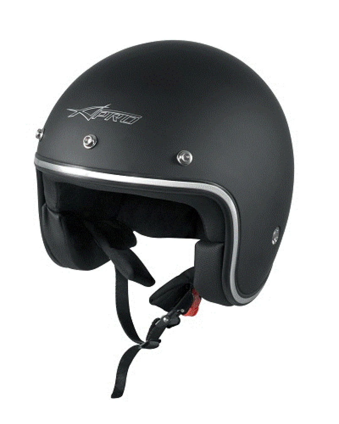 КАСКА ЗА СКУТЕР A-PRO BOSTON MATT BLACK