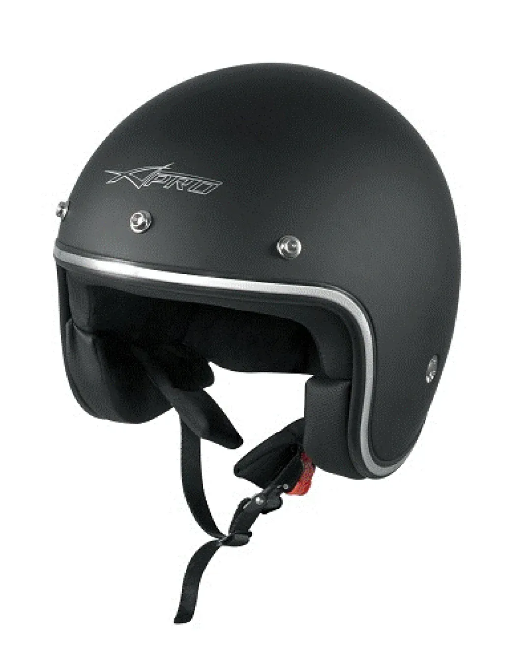 КАСКА ЗА СКУТЕР A-PRO BOSTON MATT BLACK