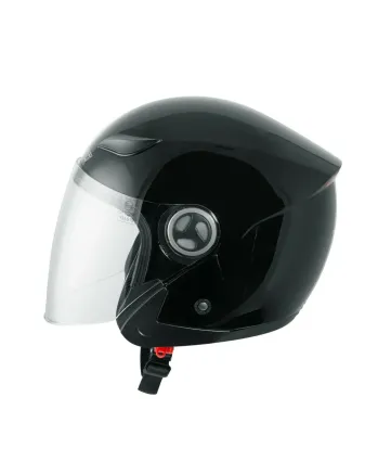 Каска за скутер A-PRO ENGRAVE BLACK