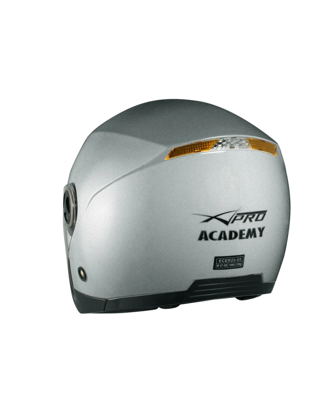 Каска за скутер A-PRO ENGRAVE SILVER