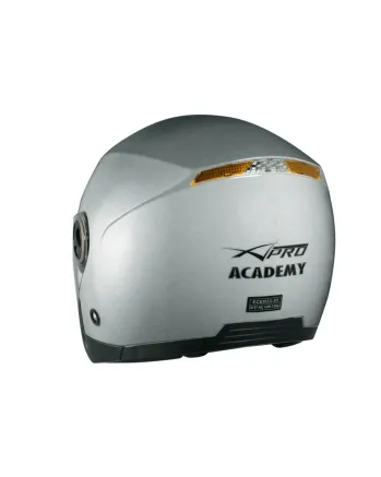 Каска за скутер A-PRO ENGRAVE SILVER