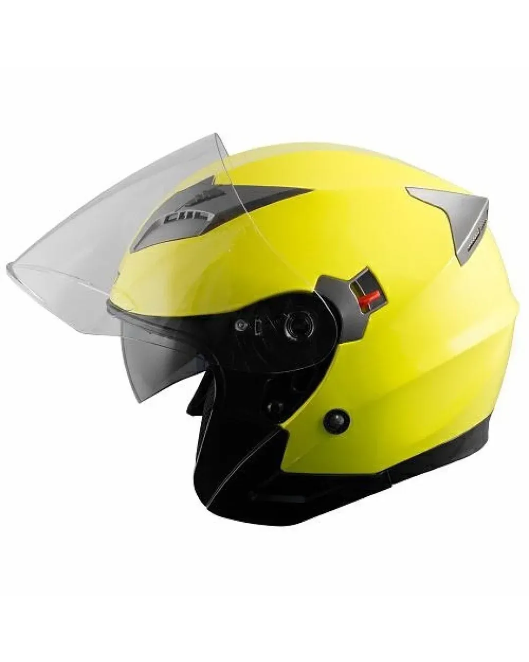 Каска за скутер A-PRO KINETIC FLUO