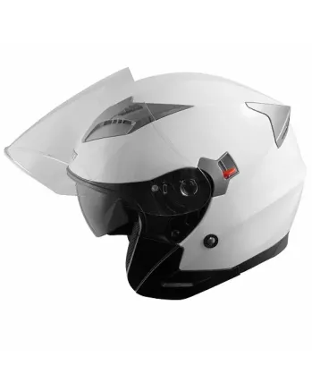 Каска за скутер A-PRO KINETIC WHITE