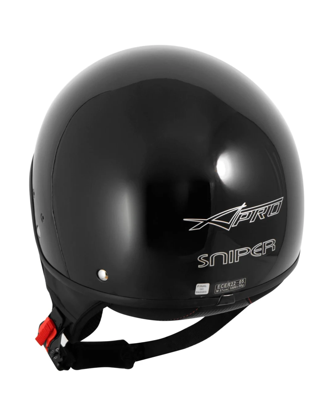 Каска за скутер A-PRO SNIPER BLACK