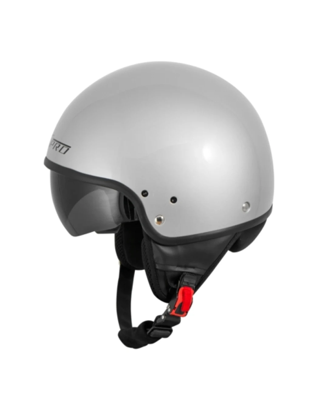 Каска за скутер A-PRO  SNIPER SILVER