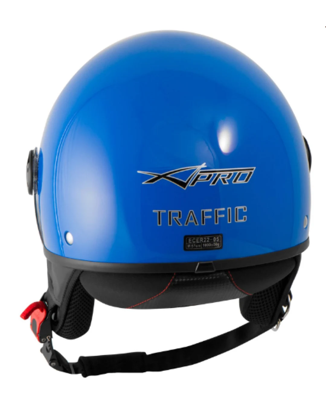 КАСКА ЗА СКУТЕР A-PRO TRAFFIC BLUE