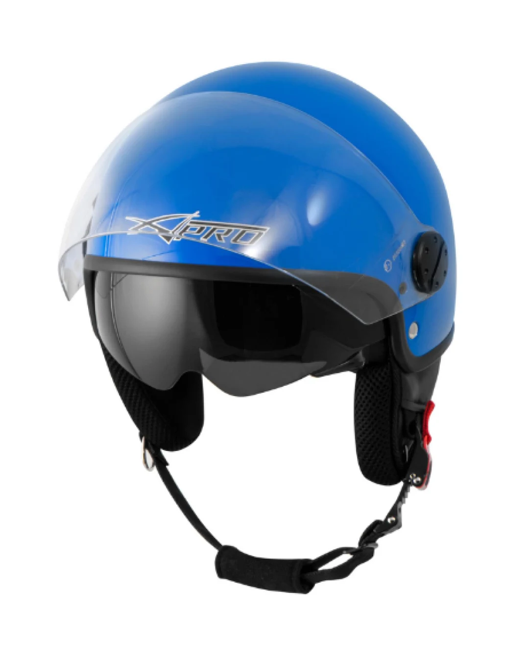 КАСКА ЗА СКУТЕР A-PRO TRAFFIC BLUE