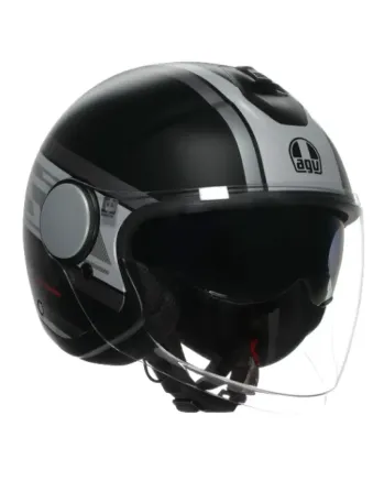 Каска за скутер AGV ETERES MONDELLO MATT BLACK/GREY