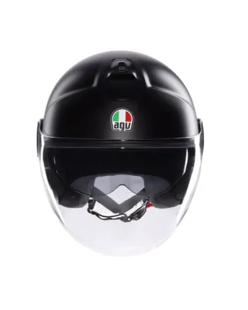Каска за скутер AGV ETERES MONO BLACK MATT