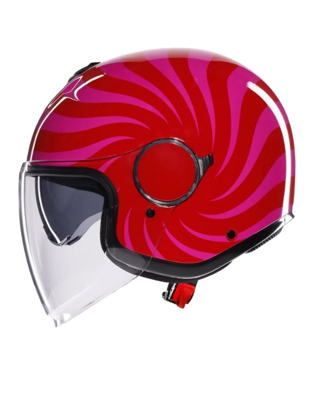Каска за скутер AGV ETERES TROPEA RED/PINK