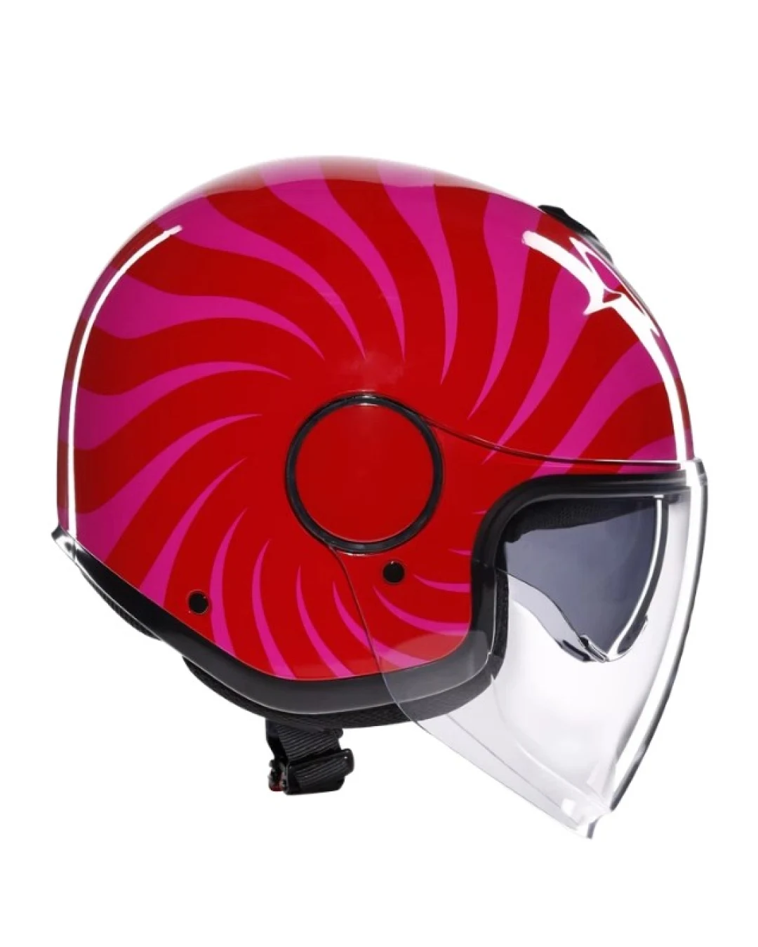 Каска за скутер AGV ETERES TROPEA RED/PINK