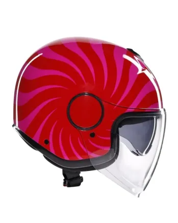 Каска за скутер AGV ETERES TROPEA RED/PINK