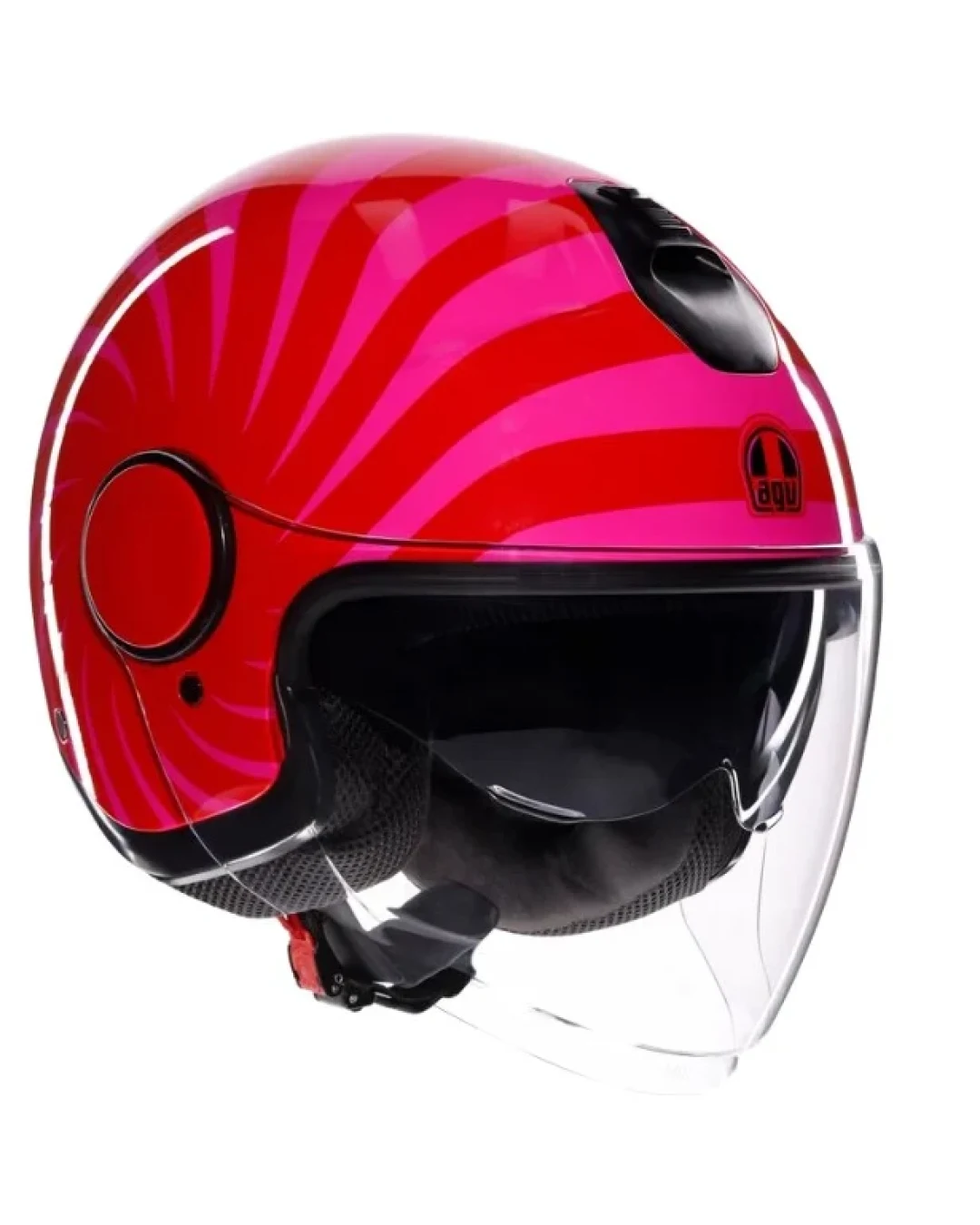 Каска за скутер AGV ETERES TROPEA RED/PINK