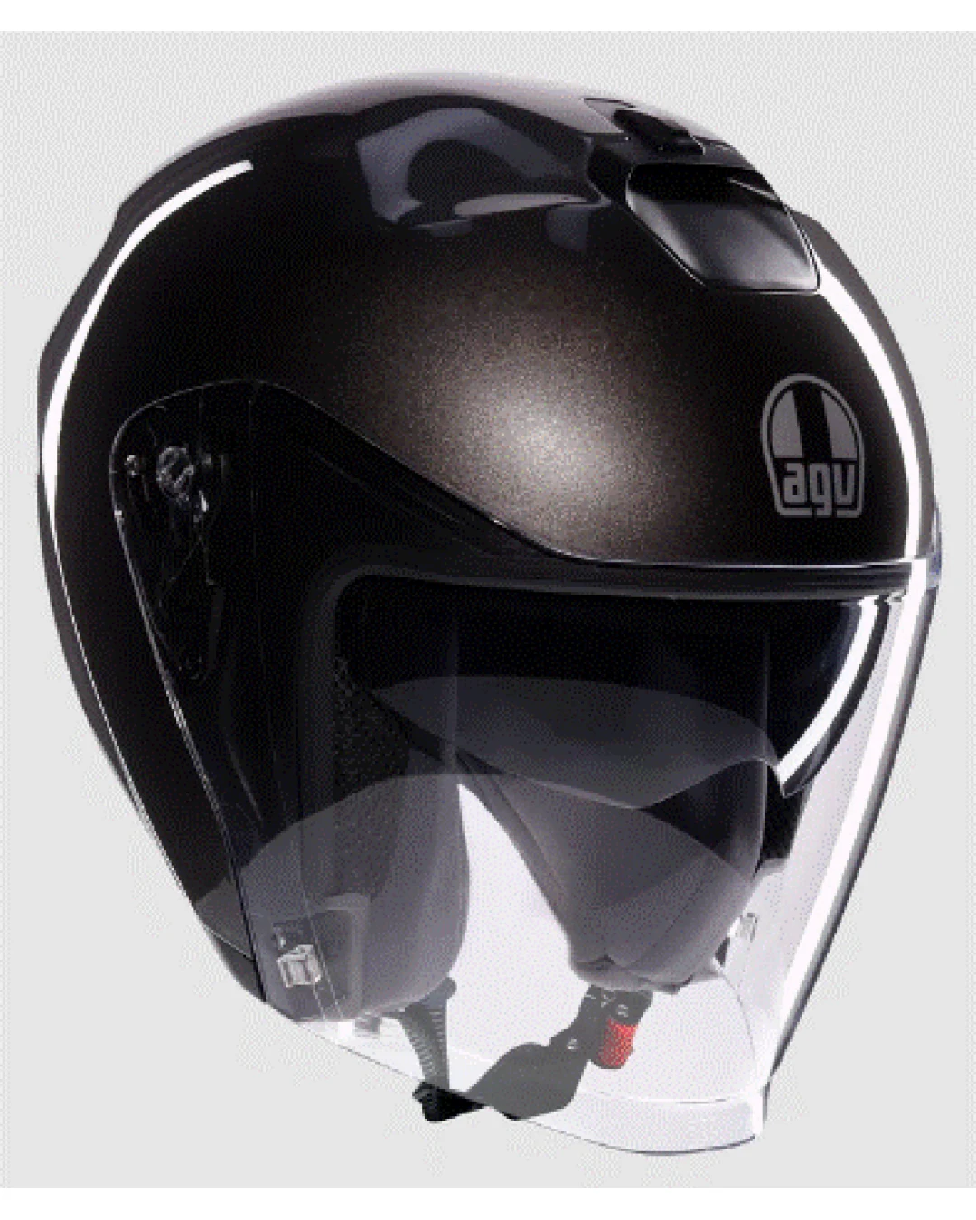 Каска за скутер AGV IRIDES MONO ASFALTO GREY