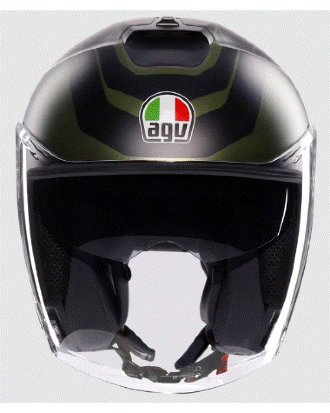 Каска за скутер AGV IRIDES SAKAI MATT GREEN/BLACK