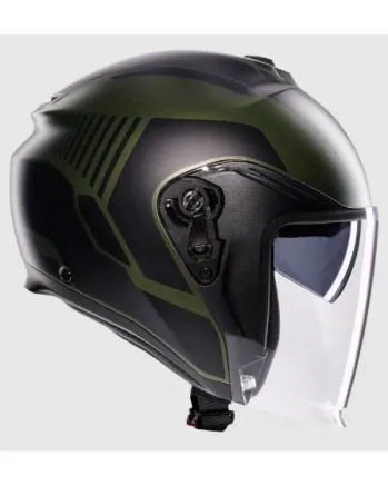 Каска за скутер AGV IRIDES SAKAI MATT GREEN/BLACK