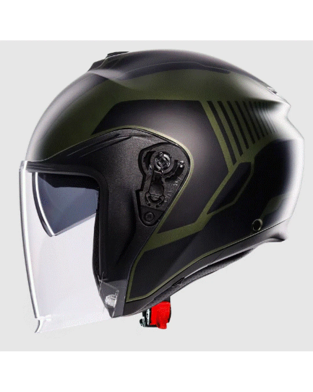 Каска за скутер AGV IRIDES SAKAI MATT GREEN/BLACK