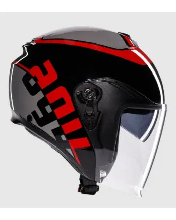 Каска за скутер AGV IRIDES VALENZA MATT GREY/BLACK/RED
