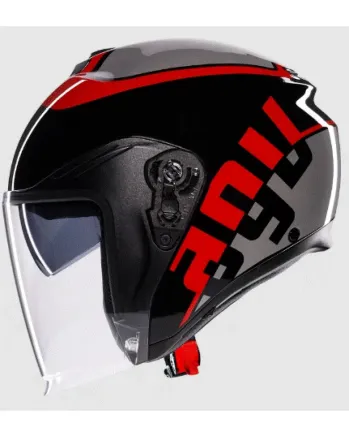 Каска за скутер AGV IRIDES VALENZA MATT GREY/BLACK/RED