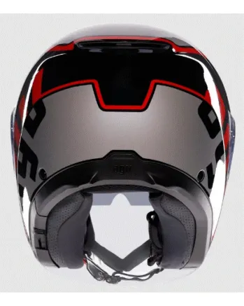 Каска за скутер AGV IRIDES VALENZA MATT GREY/BLACK/RED