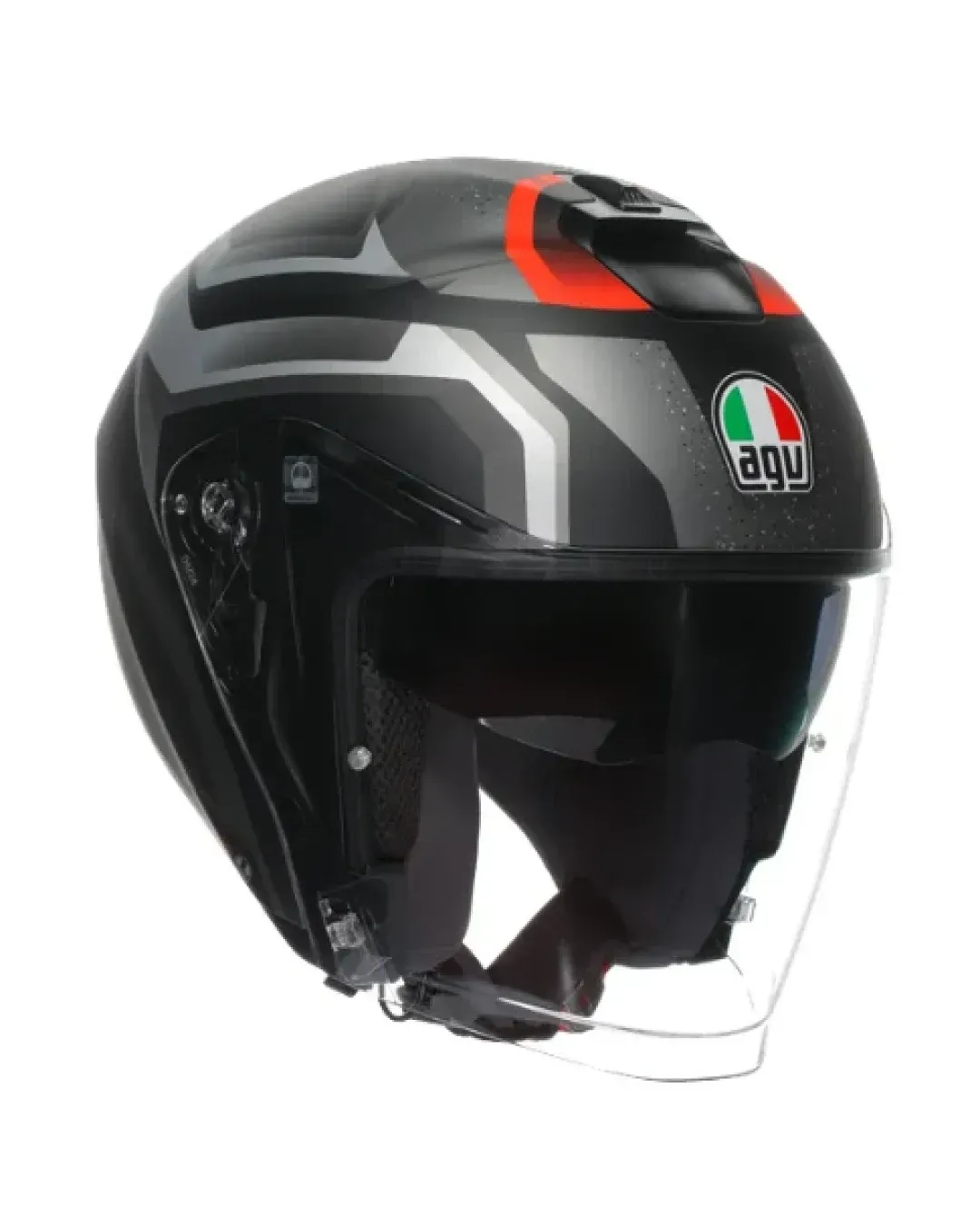 Каска за скутер AGV IRIDES ZURIGO BLACK/GREY