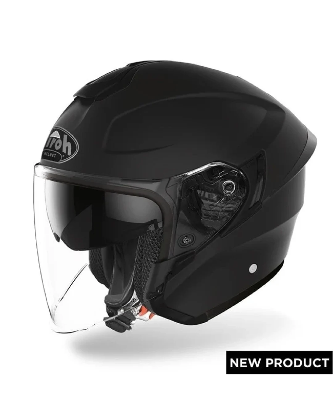 КАСКА ЗА СКУТЕР AIROH H.20 BLACK MATT