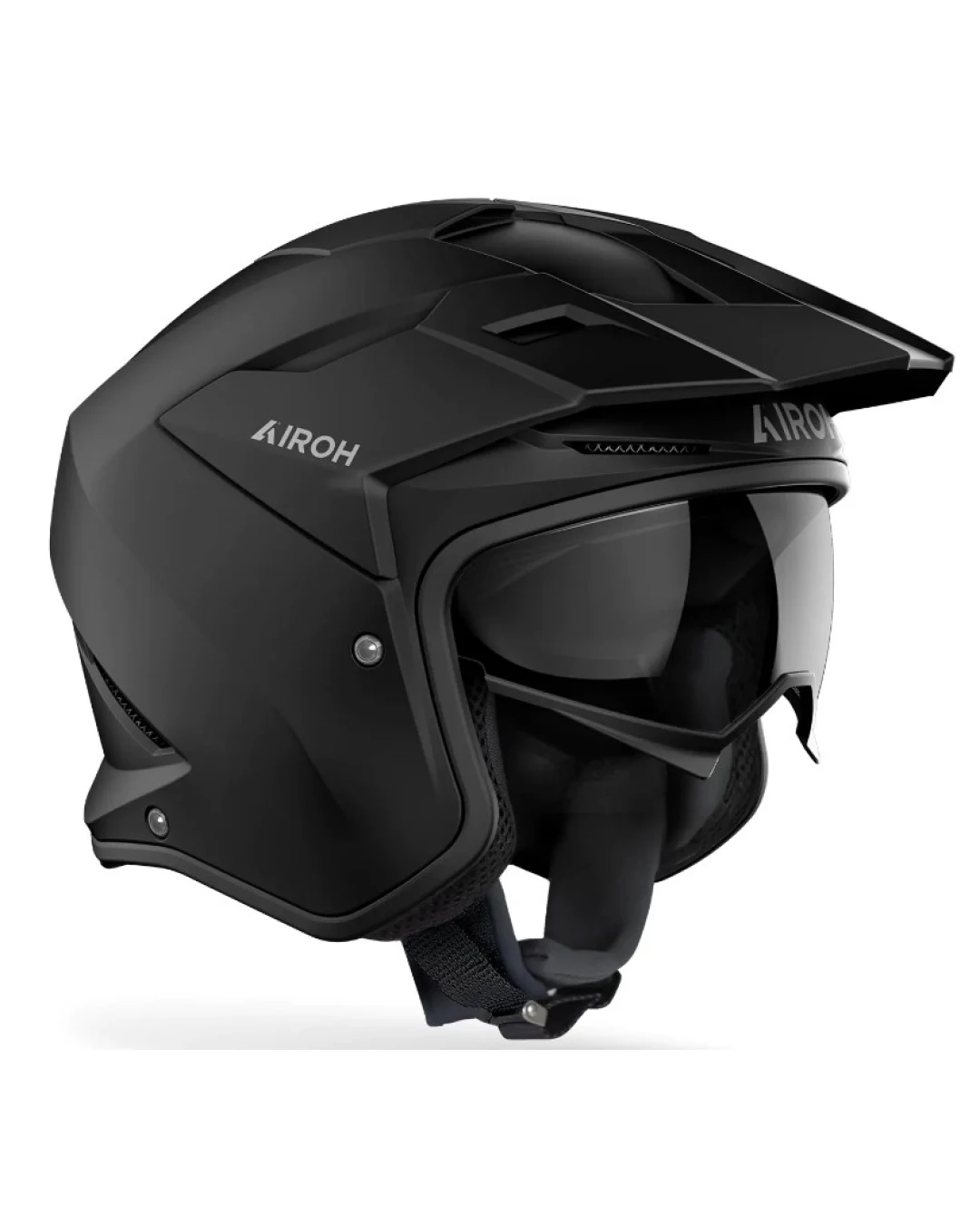 Kаска за скутер AIROH Kombakt BLACK MATT